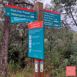 Banderola Diputació de Barcelona | Senyalització Homologada DIBA